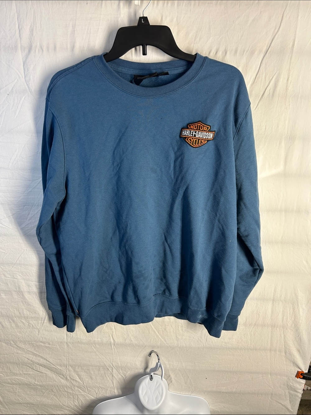 Harley-Davidson Men’s Slate Blue Crewneck Sweatshirt